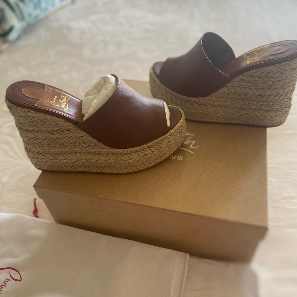 Christian Louboutin Wedges NIB